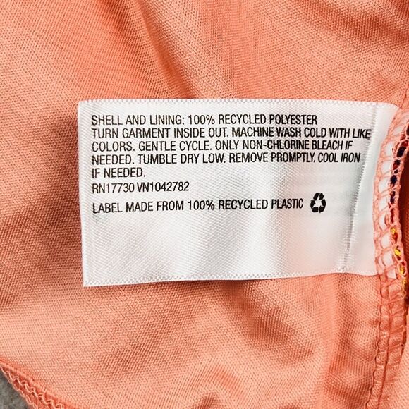 Wild Fable Maxi Dress Womens XL Colorful Crochet Bodycon Gown Tie Neck Boho - Picture 15 of 16